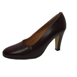 Etienne Aigner Burgundy Heels